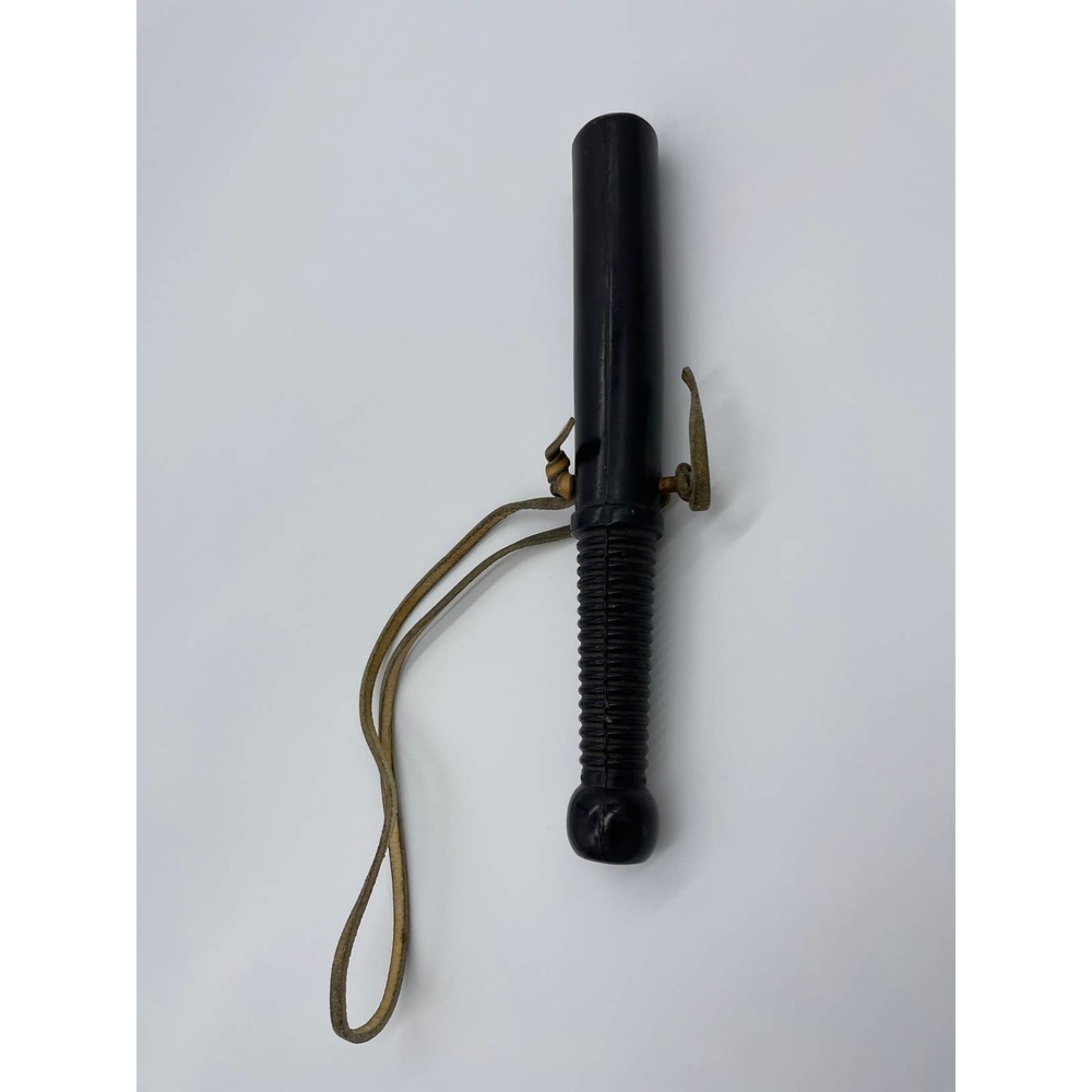 VINTAGE COLLECTIBLE NYPD POLICE BATON BILLY CLUB NIGHT STICK # 1986.682 11" LONG